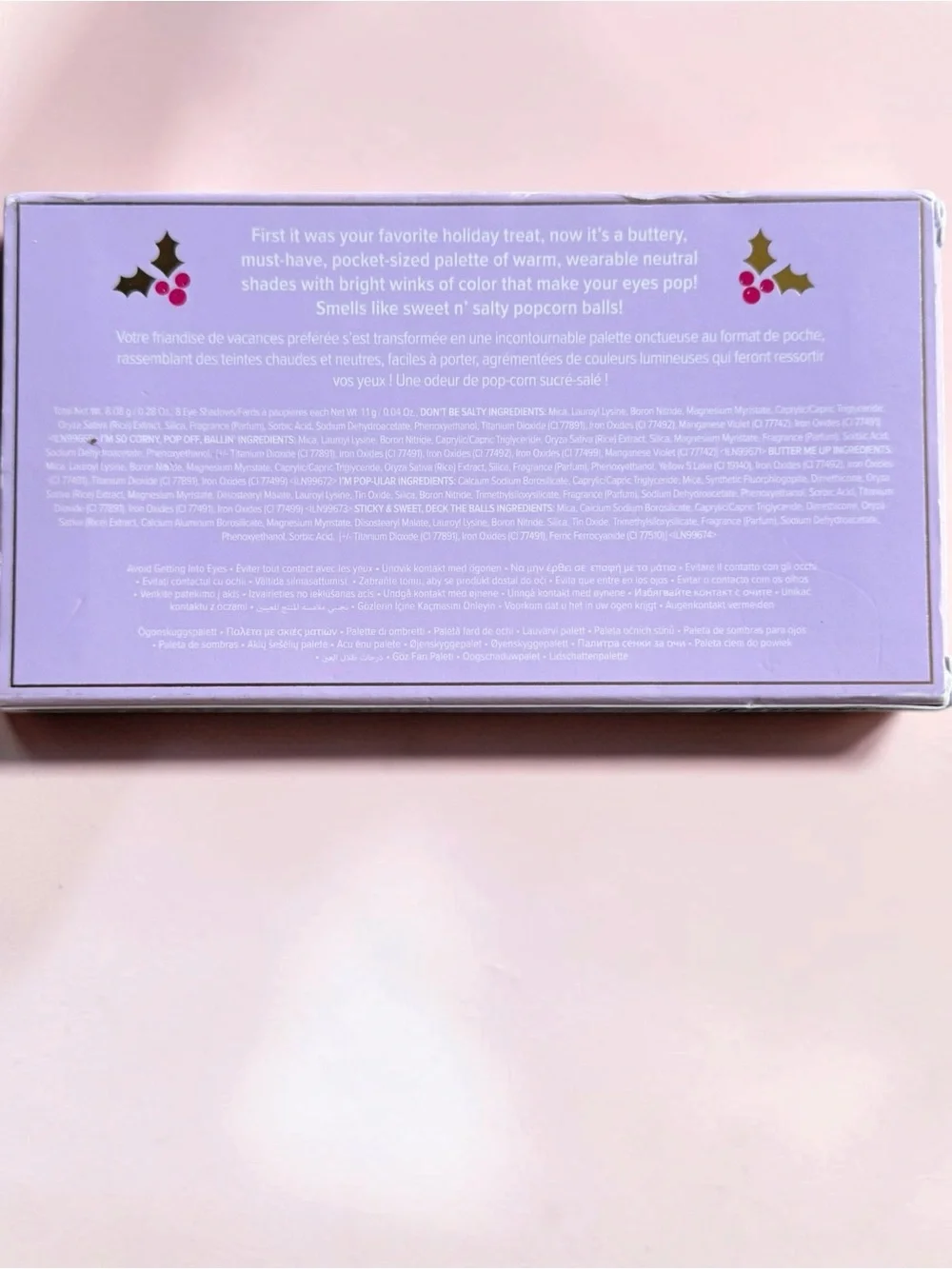 Too Faced Popcorn Balls Eyeshadow Palette - NEW